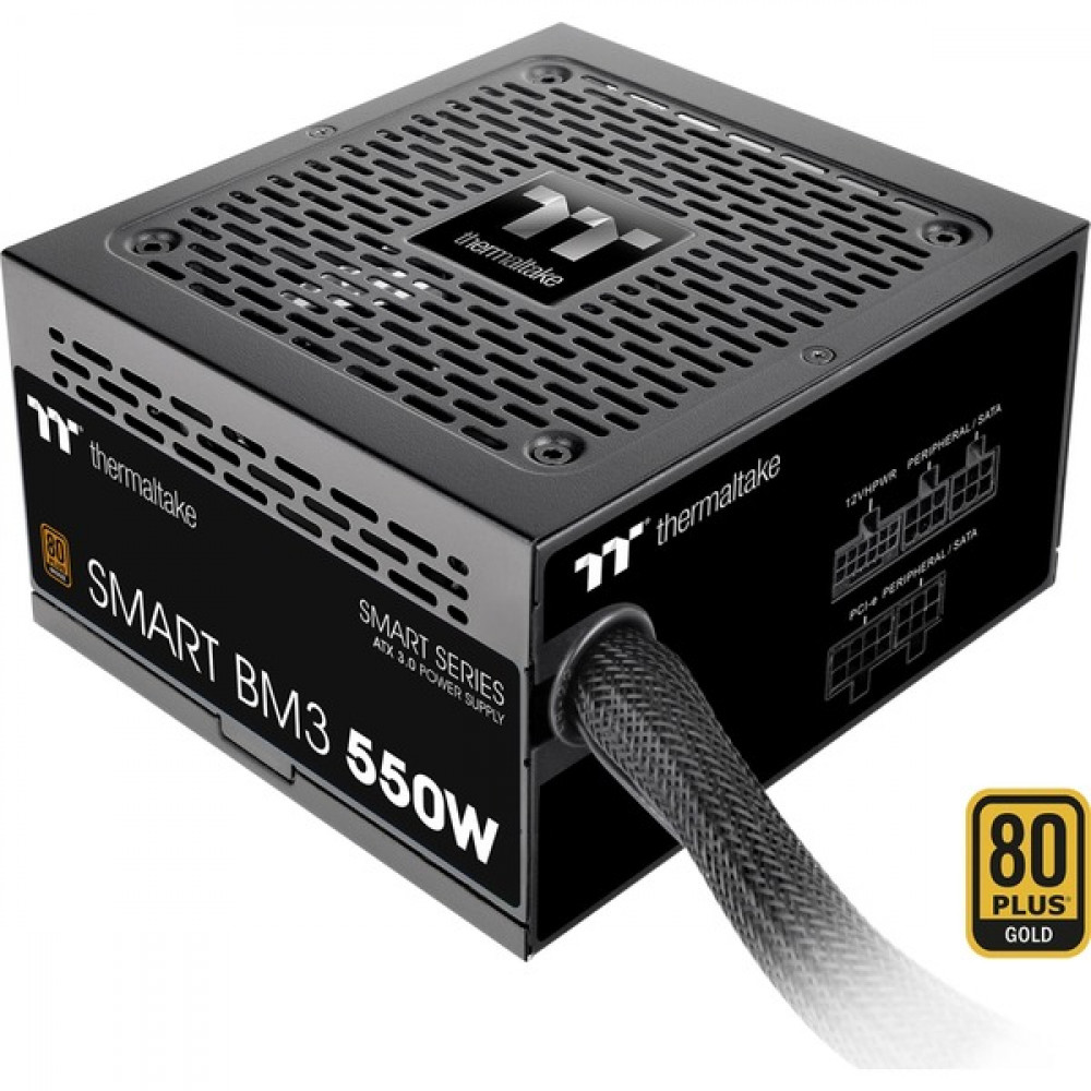Thermaltake Smart BM3 550W Μαύρο Τροφοδοτικό Υπολογιστή Semi Modular 80 Plus Bronze