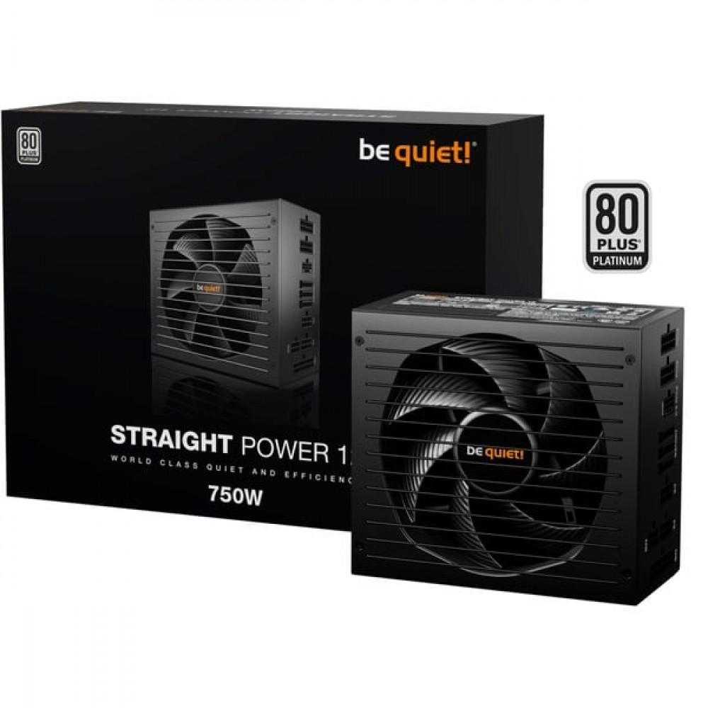 Be Quiet Straight Power 12 750W Μαύρο Τροφοδοτικό Υπολογιστή Full Modular 80 Plus Platinum