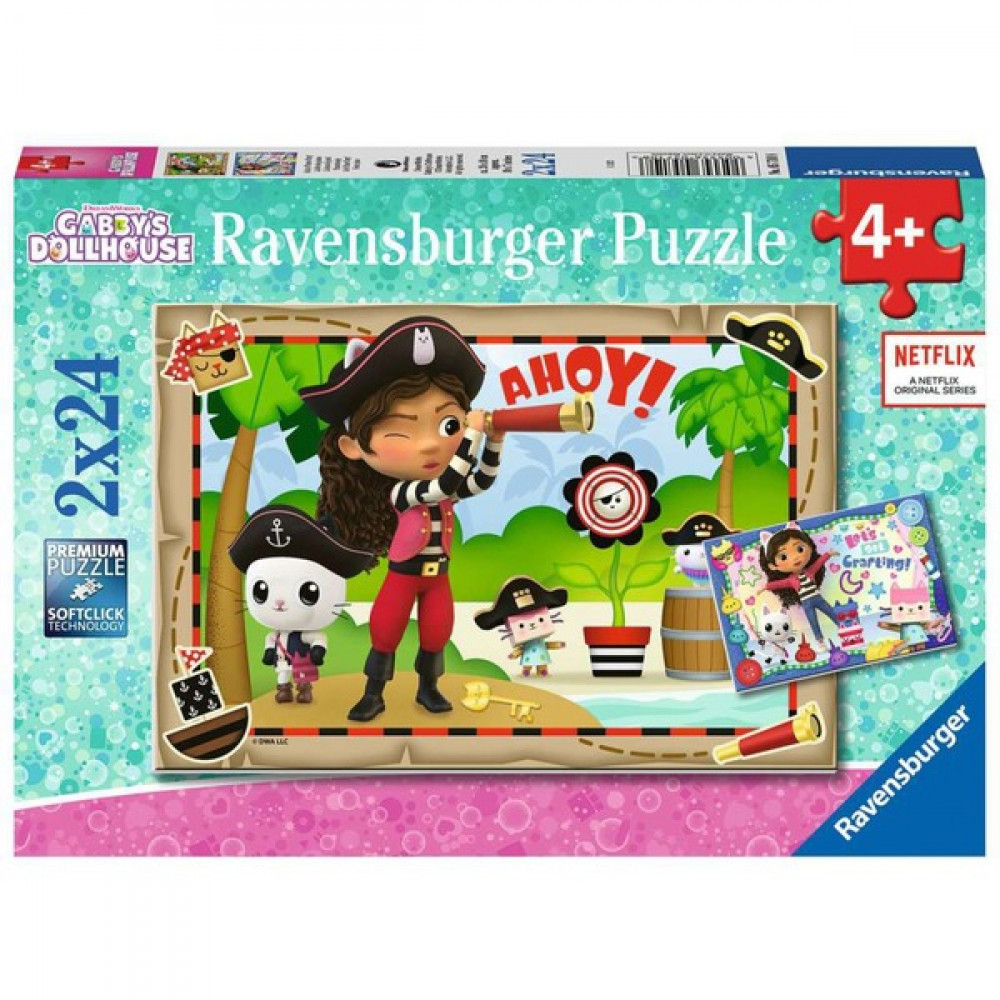 Παιδικό Puzzle Gabby's Dollhouse 48pcs για 4+ Ετών 05710 Ravensburger