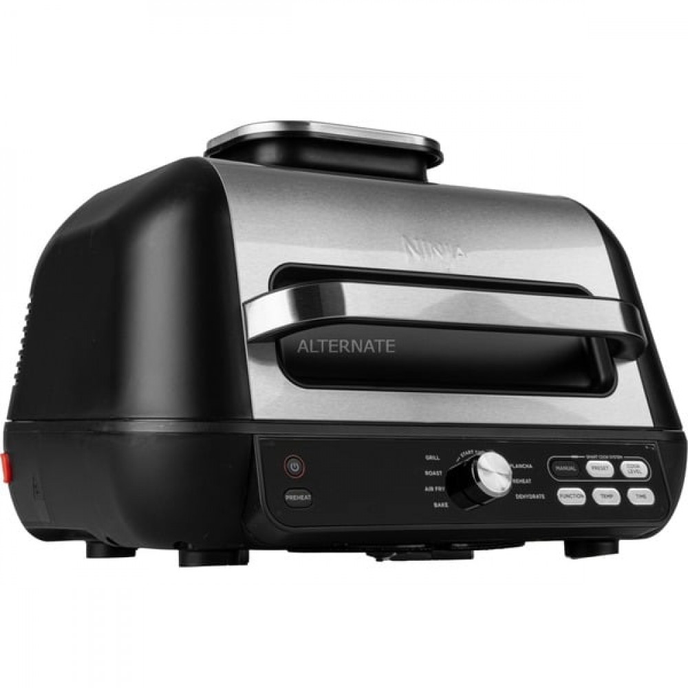 Ninja Επιτραπέζια Ηλεκτρική Ψησταριά Σχάρας 1000W με Καπάκι AG651EU