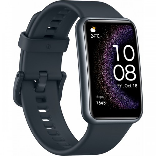 Huawei Watch Fit Special Edition 46mm με Παλμογράφο (Starry Black)