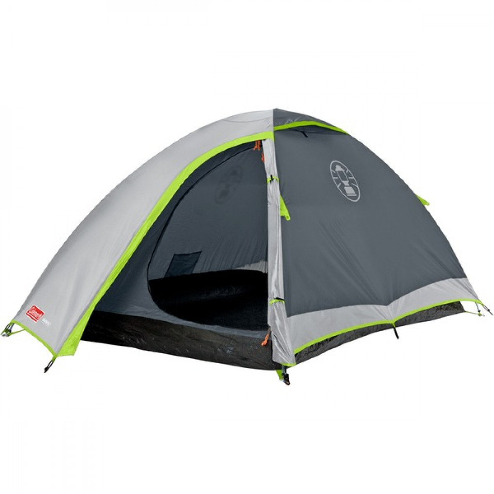 Coleman Darwin 2 Σκηνή Camping Igloo Ορειβασίας Γκρι με Διπλό Πανί 4 Εποχών για 2 Άτομα Αδιάβροχη 3000mm 210x140x100εκ. 2176903