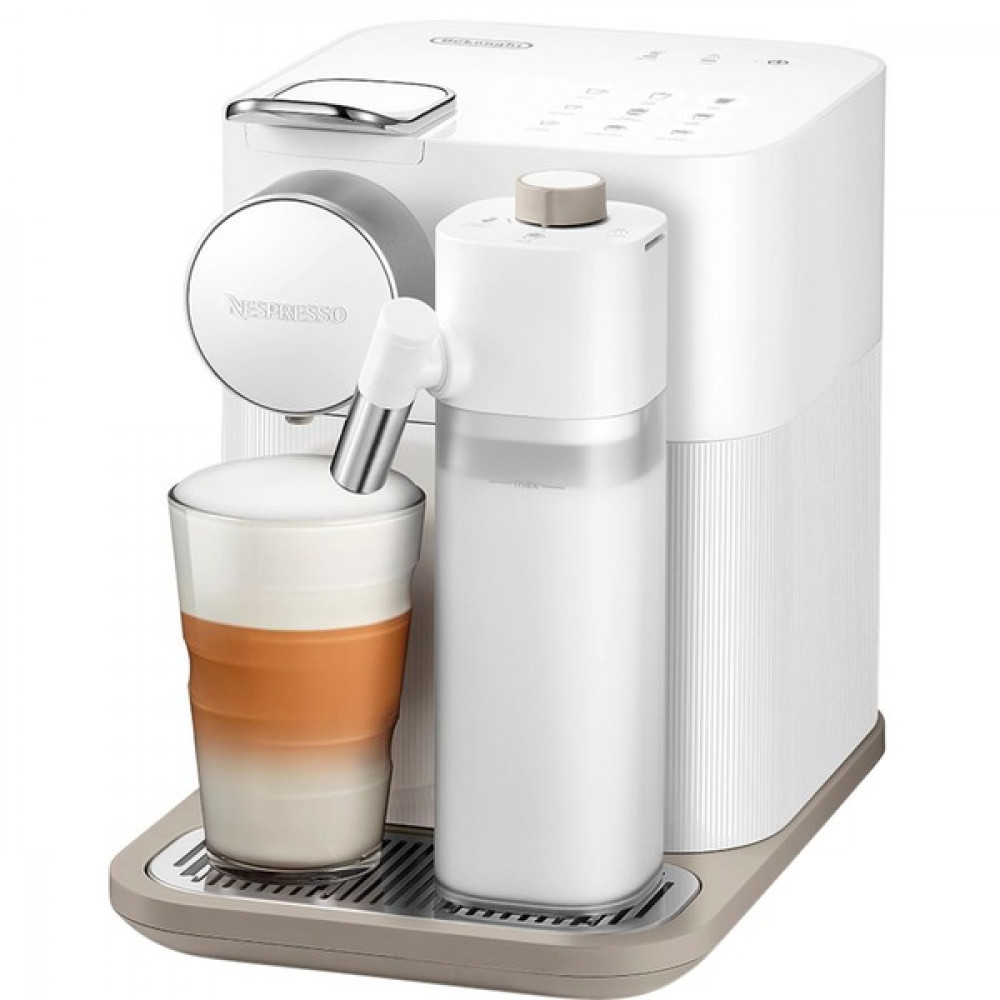 De'Longhi Gran Lattissima Καφετιέρα για Κάψουλες Nespresso Πίεσης 19bar με Αφρογαλιέρα Μαύρη