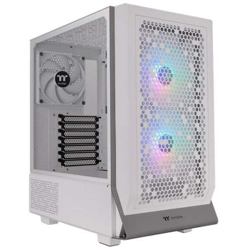 Thermaltake Ceres 300 TG Gaming Midi Tower Κουτί Υπολογιστή με Πλαϊνό Παράθυρο και RGB Φωτισμό Λευκό