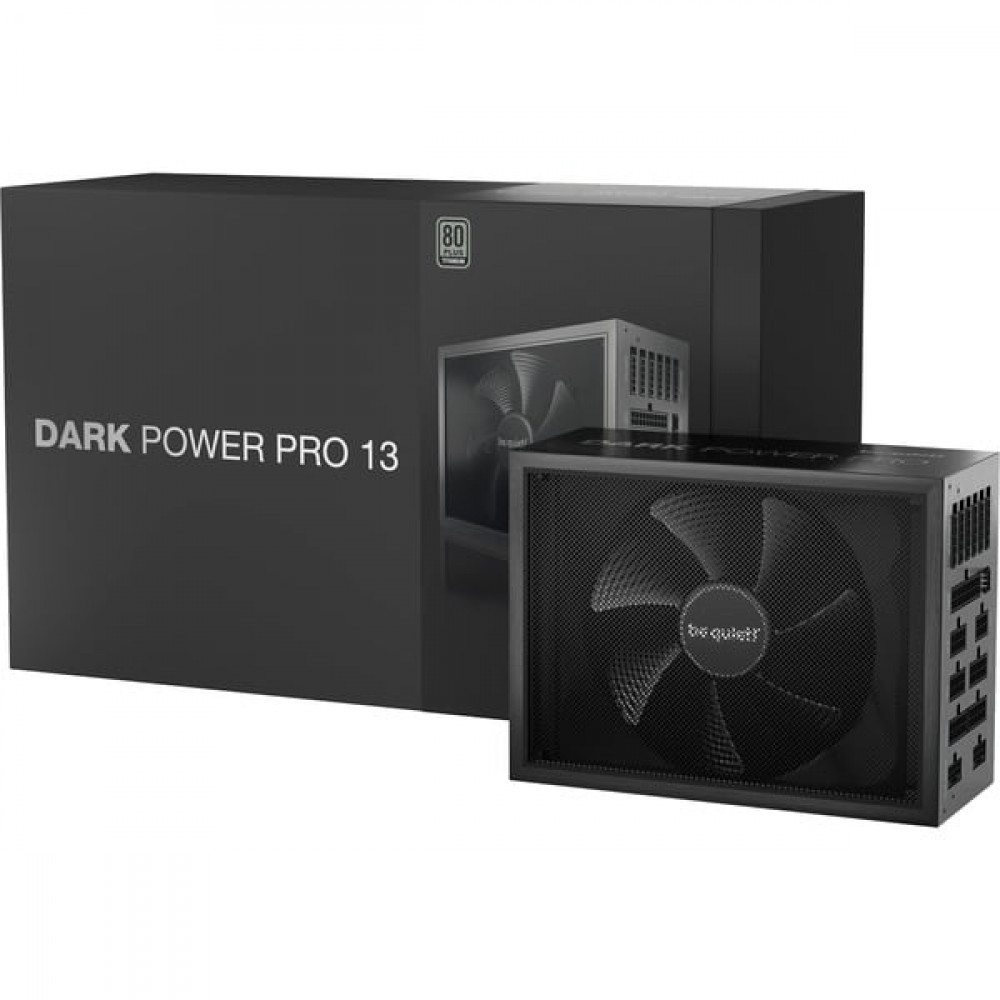 Be Quiet Dark Power Pro 13 1600W Μαύρο Τροφοδοτικό Υπολογιστή Full Modular 80 Plus Titanium