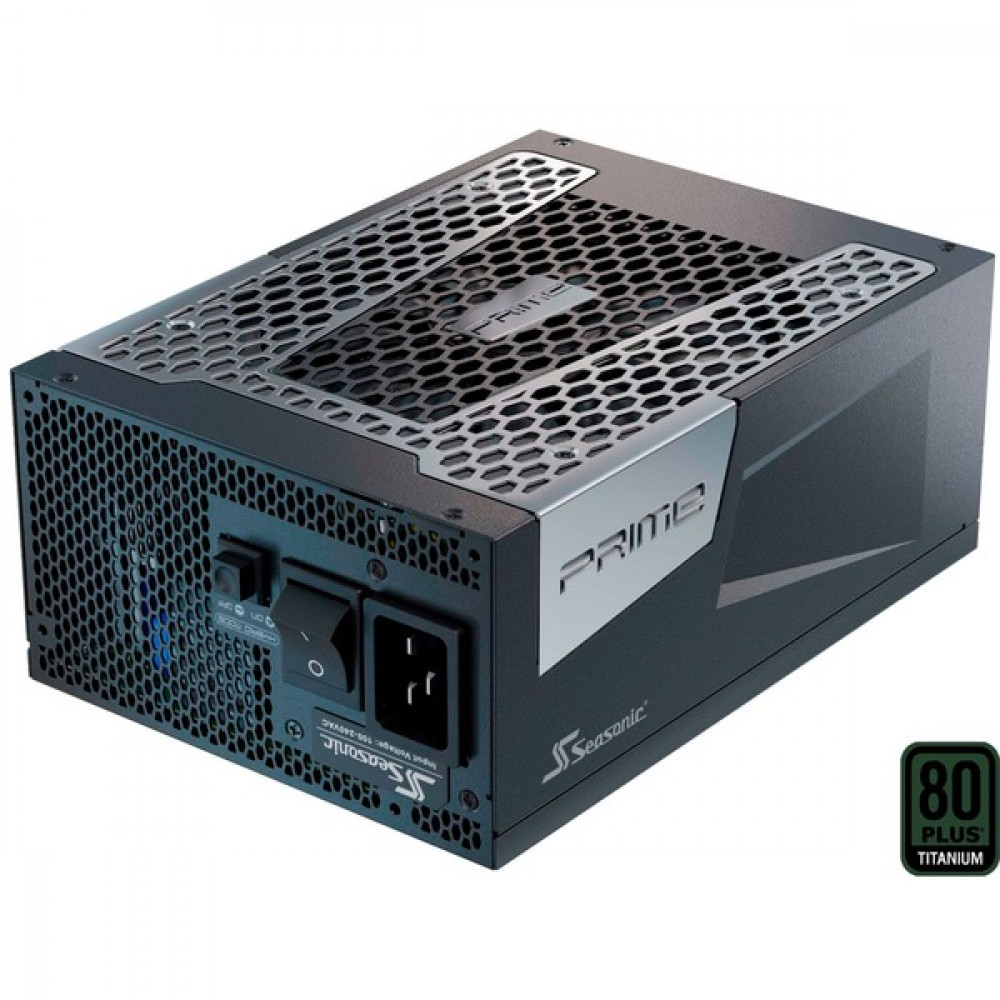 Seasonic Prime TX ATX 3.0 1300W Μαύρο Τροφοδοτικό Υπολογιστή Full Modular 80 Plus Titanium