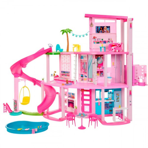 Barbie Dreamhouse Πλαστικό Κουκλόσπιτο HMX10
