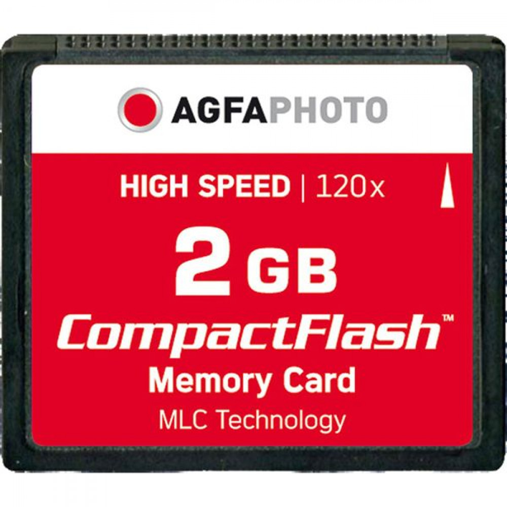 AgfaPhoto Compact Flash   2GB High Speed 120x MLC