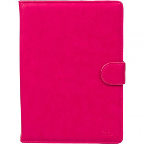 Rivacase Flip Cover Δερματίνης Ροζ (Universal 10)