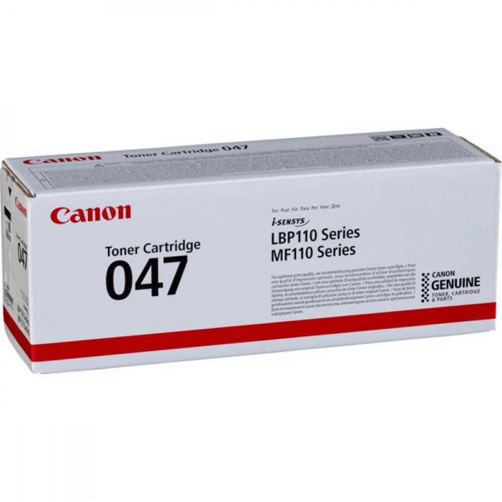Canon 047 Toner Laser Εκτυπωτή Μαύρο 1600 Σελίδων (2164C002)