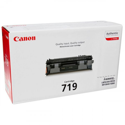 Canon 719 Toner Laser Εκτυπωτή Μαύρο 2100 Σελίδων (3479B002)