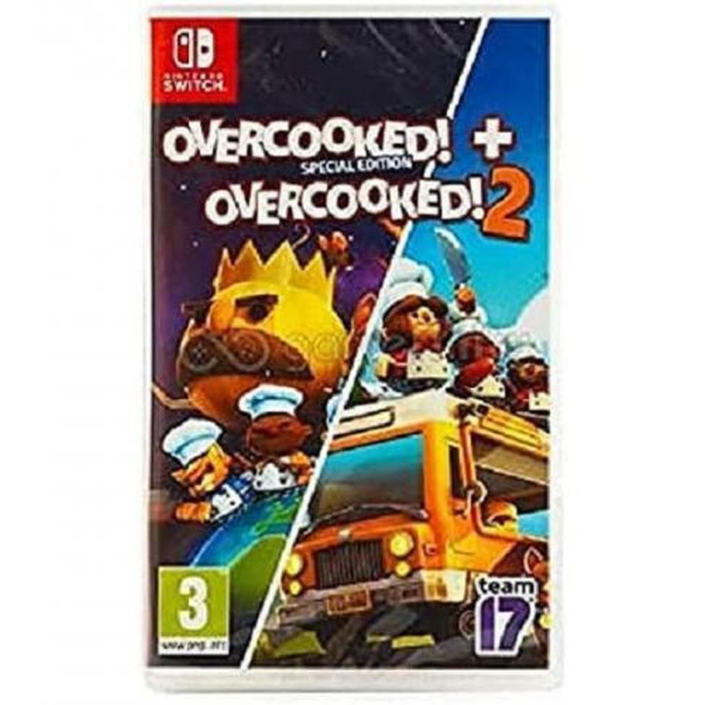 Nintendo Overcooked 1 Special Edition + Overcooked 2 - Double Pack