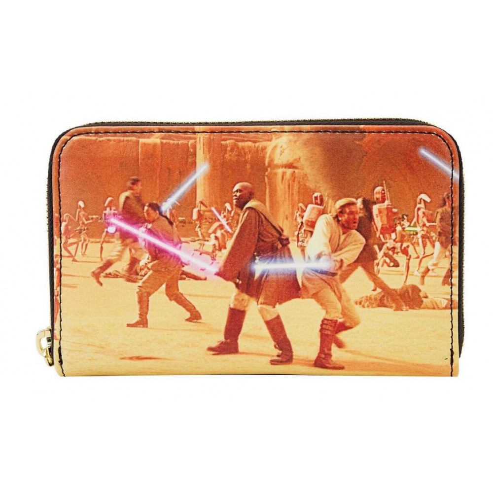 Loungefly Star Wars - Episode Two Attack Of The Clones Scene Zip Around Wallet (STWA0238)