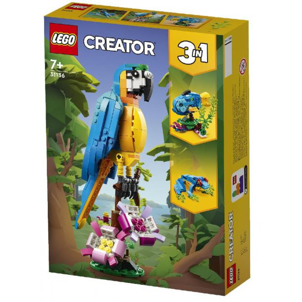 LEGO® Creator Exotic Parrot για 7 Ετών (31136)