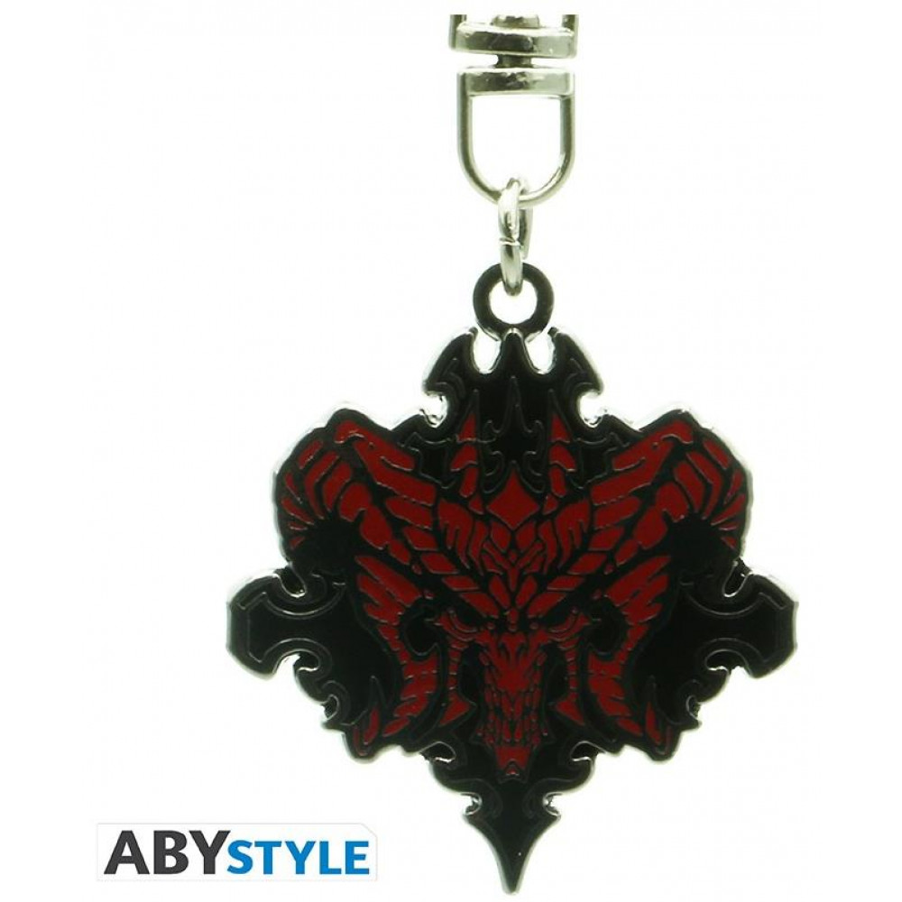 Abysse Diablo - Logo Diablo Keychain (ABYKEY478) Abysse Diablo - Logo Diablo Keychain (ABYKEY478)