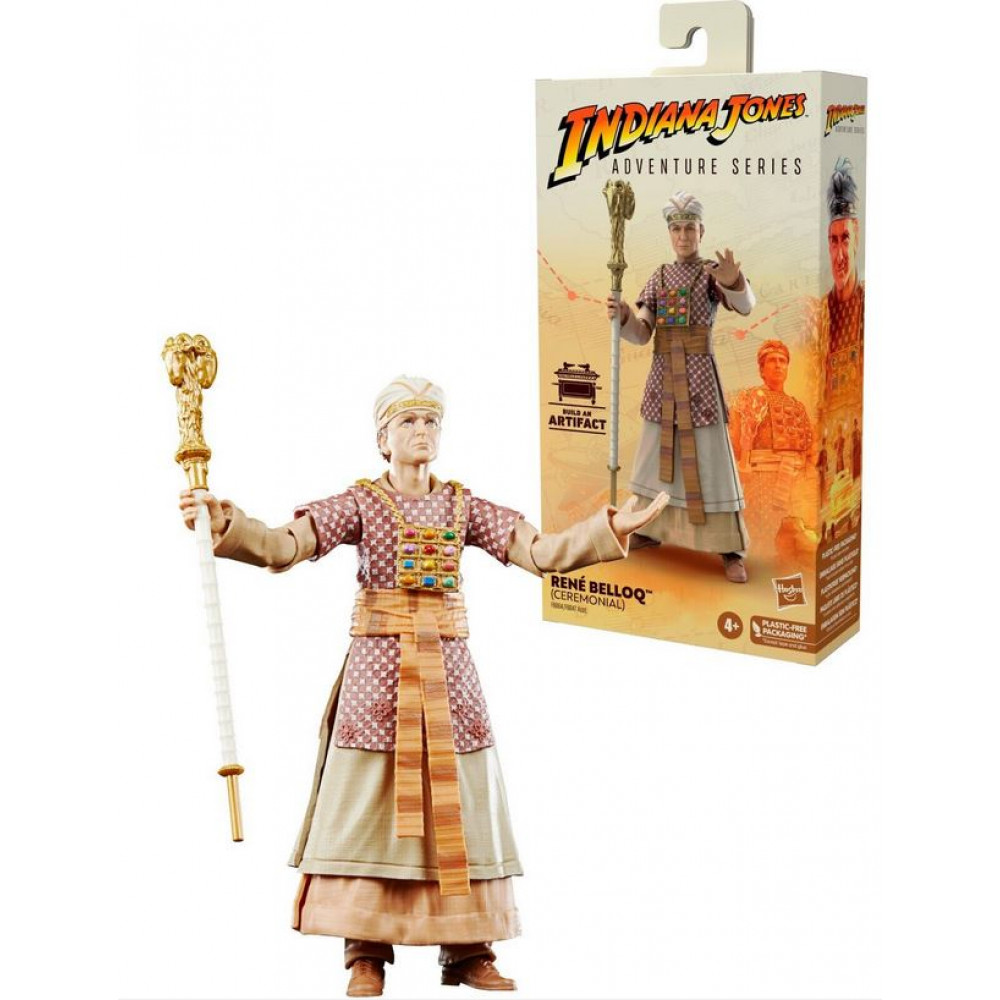 Hasbro Fans Adventure Series: Indiana Jones - Rene Belloq (Ceremonial) Action Figure (15cm) (Excl.) (F6064)