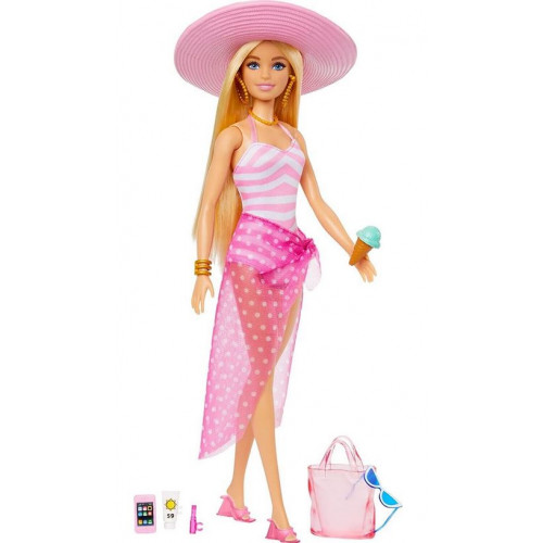 Mattel Barbie: Beach Glam Doll (HPL73)
