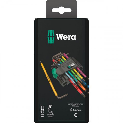 Wera Σετ 9 Κλειδιά Torx σε Σχήμα L 967/9 TX BO Multicolour 1 SBΚωδικός: 05073599001