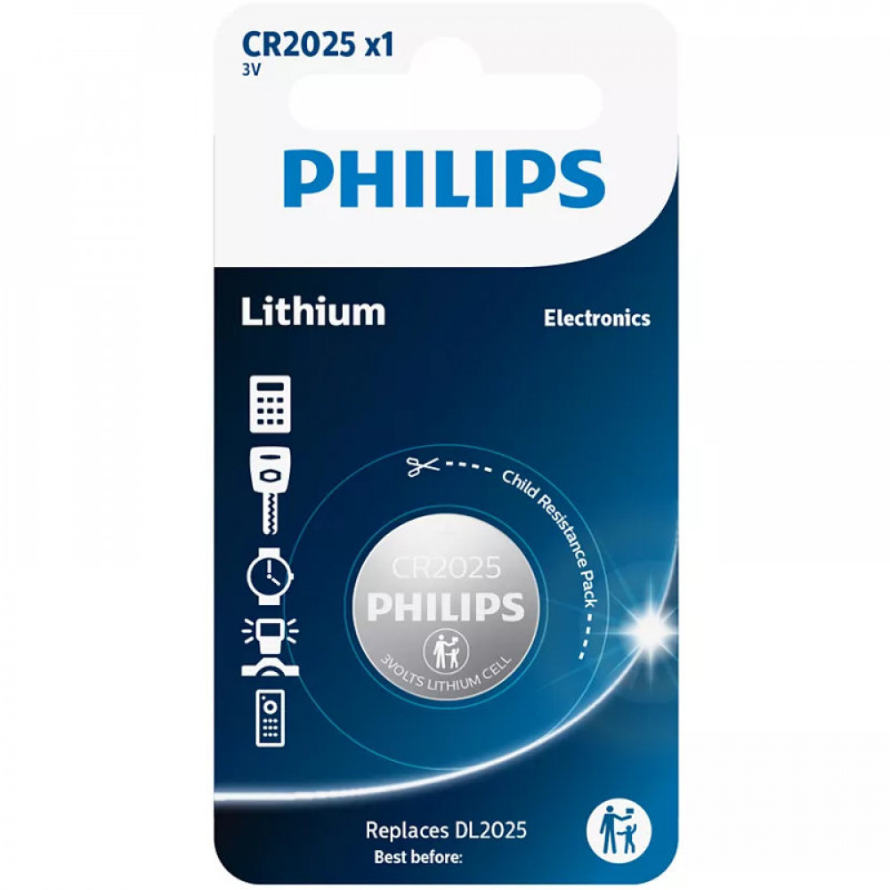 Philips CR2025/01GRS Μπαταρία λιθίου CR 2025 150 mAh 3 V