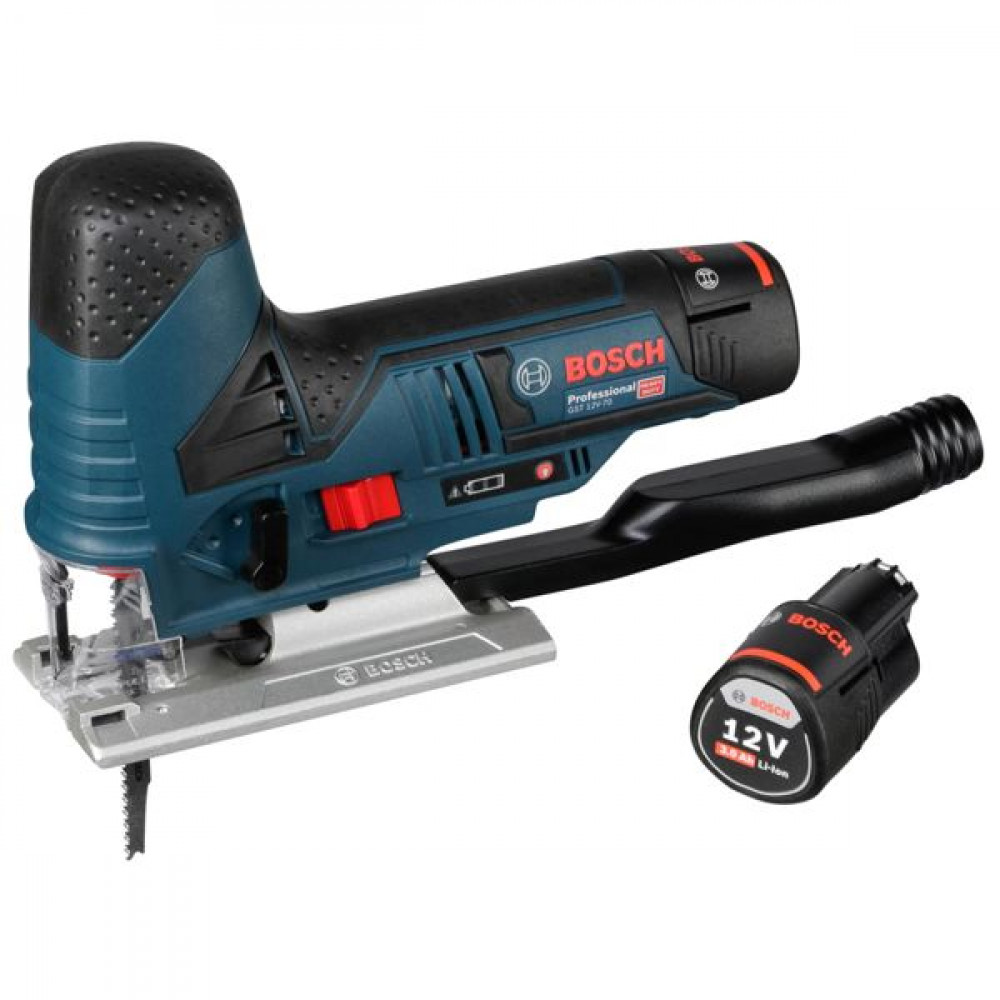 Bosch Σέγα GST 12V-70 12V 2x3Ah