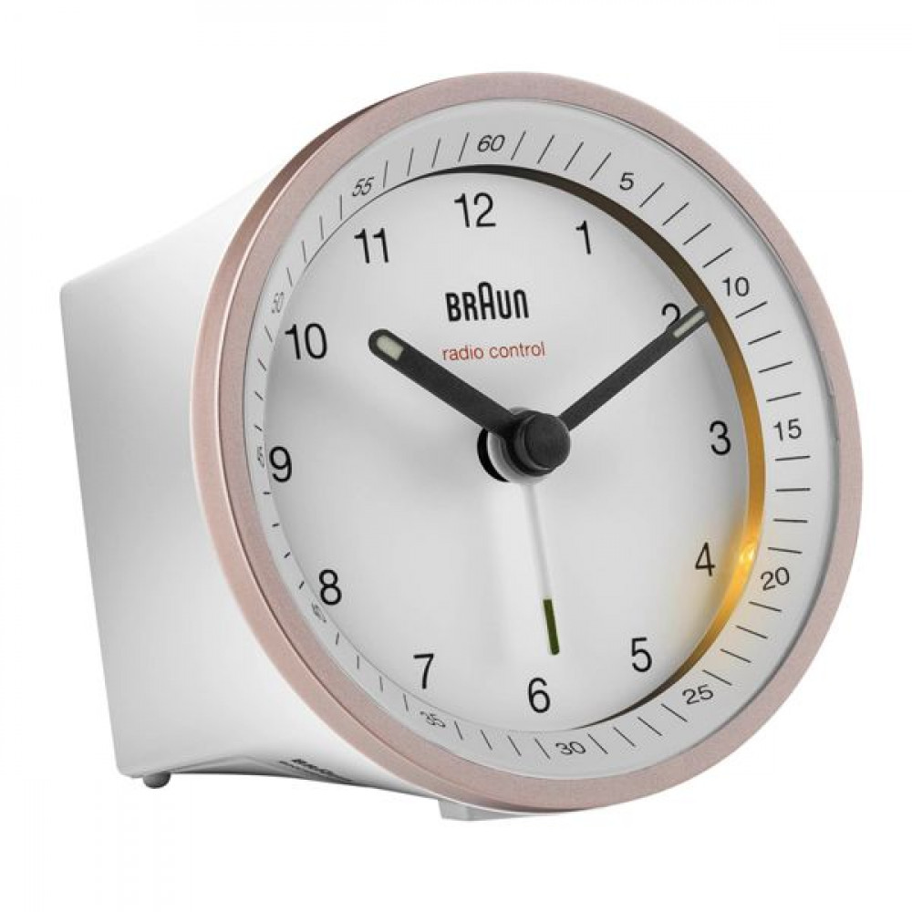 Braun Επιτραπέζιο Ρολόι BC 07 PW-DCF 67099