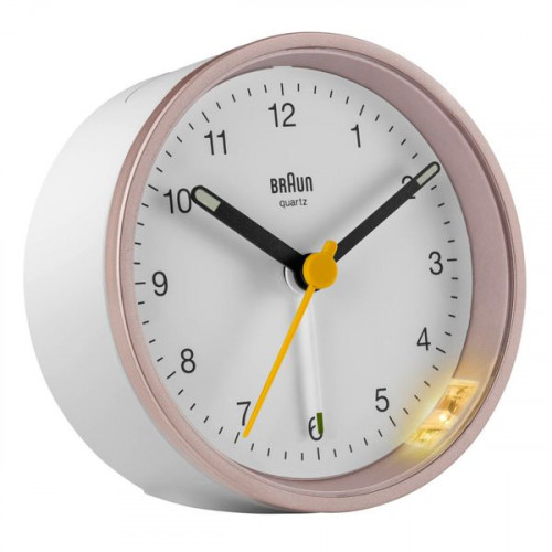 Braun Επιτραπέζιο Ρολόι με Ξυπνητήρι BC12PW