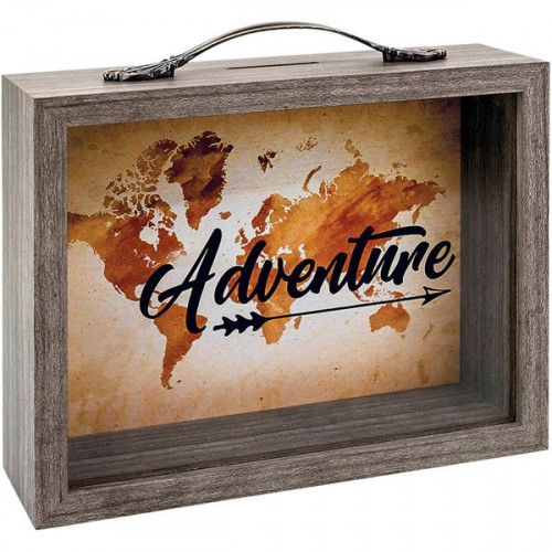 ZEP Vida         6,5x21 wood/ glass money box    RM1093