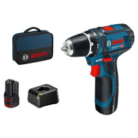Bosch GSR 12V-15 Δραπανοκατσάβιδο Μπαταρίας 12V 2x2Ah