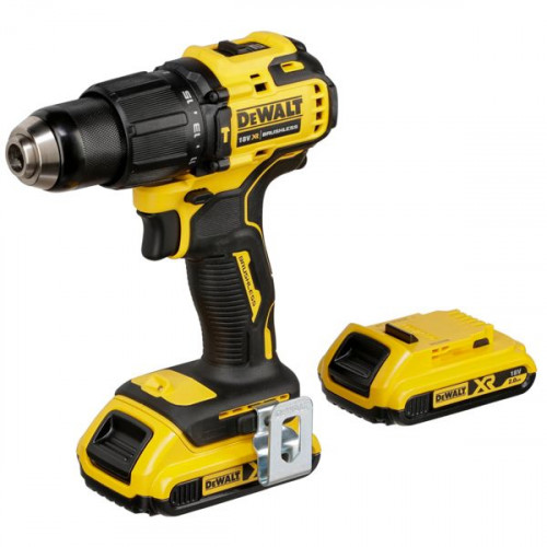 Dewalt DCD709D2T Κρουστικό Δραπανοκατσάβιδο Μπαταρίας 18V 2x2Ah