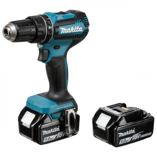 Makita Κρουστικό Δραπανοκατσάβιδο Μπαταρίας Brushless 18V 2x5Aht drill
