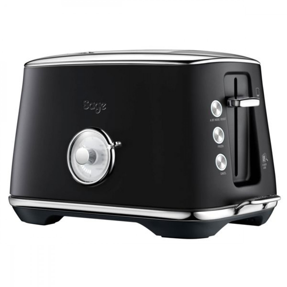 Sage the Toast Select Luxe Φρυγανιέρα 2 Θέσεων 1000W Μαύρη