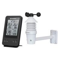 Bresser 3-in-1 Professional 7002531 Ασύρματος Μετεωρολογικός Σταθμός Ψηφιακός Επιτραπέζιος Μαύρος