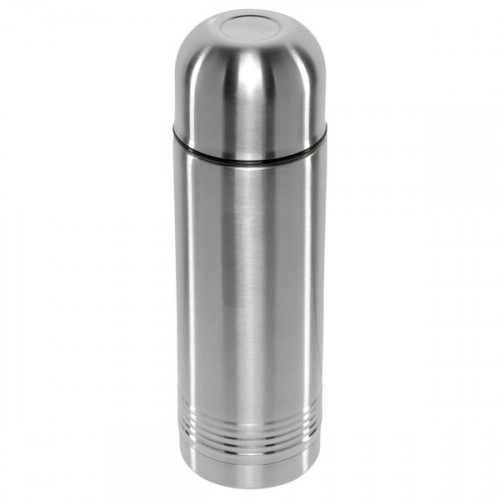 Emsa Flask Safe Loc Closure Ποτήρι Θερμός Senator Vacuum σε Ασημί χρώμα 0.7lt