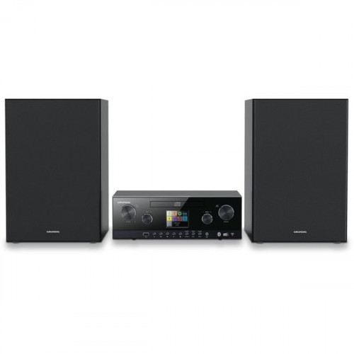 Grundig Ηχοσύστημα 2.0 CMS 5000 BT 100W με Digital Media Player και Bluetooth Μαύρο