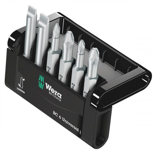 Wera Σετ 6 Μύτες Κατσαβιδιού Bit Check 6 Universal 1Κωδικός: 05056474001