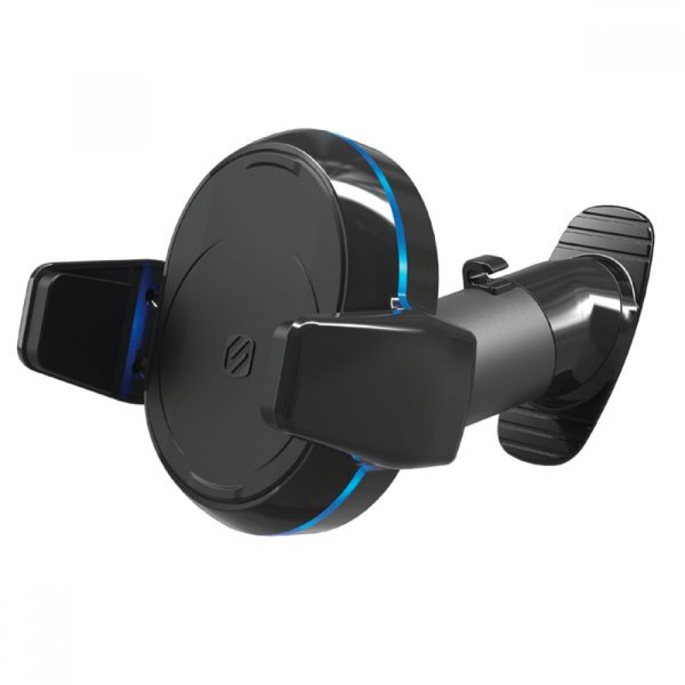 Scosche Βάση Κινητού Αυτοκινήτου MagicGrip Dash με Μαγνήτη και Ασύρματη ΦόρτισηΚωδικός: MGQD-XTET