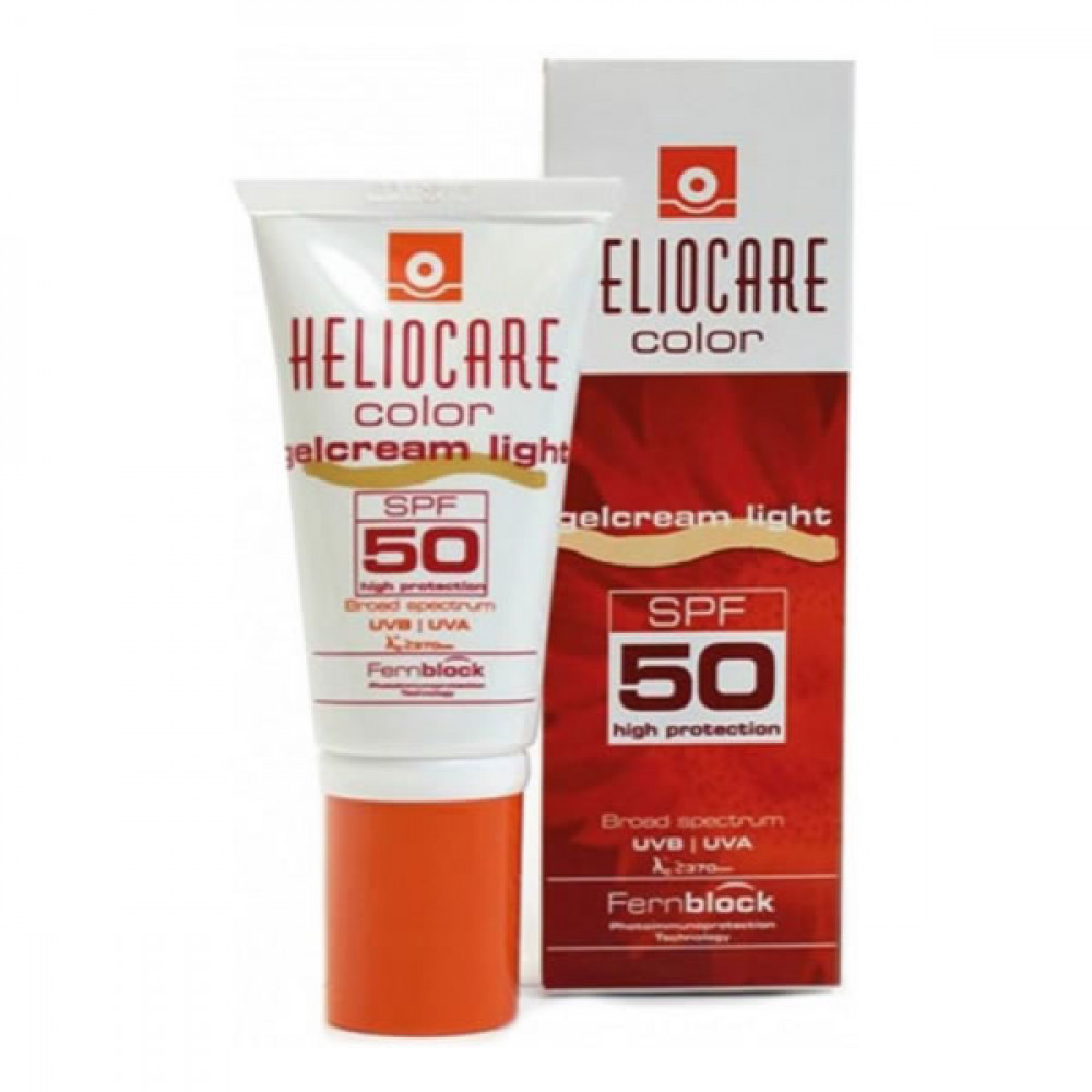 Cantabria labs Heliocare Color Gelcream Αντηλιακό Gel Προσώπου SPF50 με Χρώμα Light 50ml
