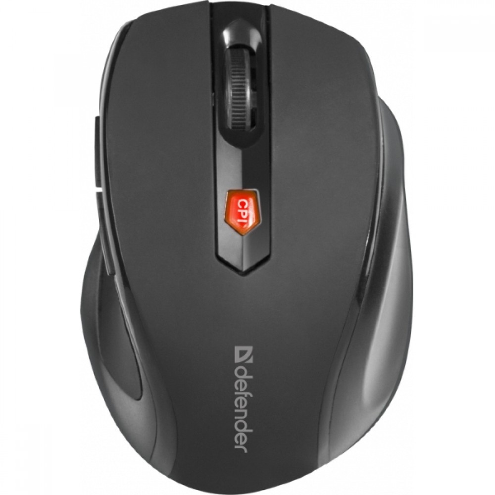 DEFENDER WIRELESS OPTICAL MOUSE ULTRA MM-315 Black,6D, 800-1600 dpi