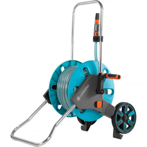 Gardena trolley AquaRoll M 20m Σωλήνας + Accesories