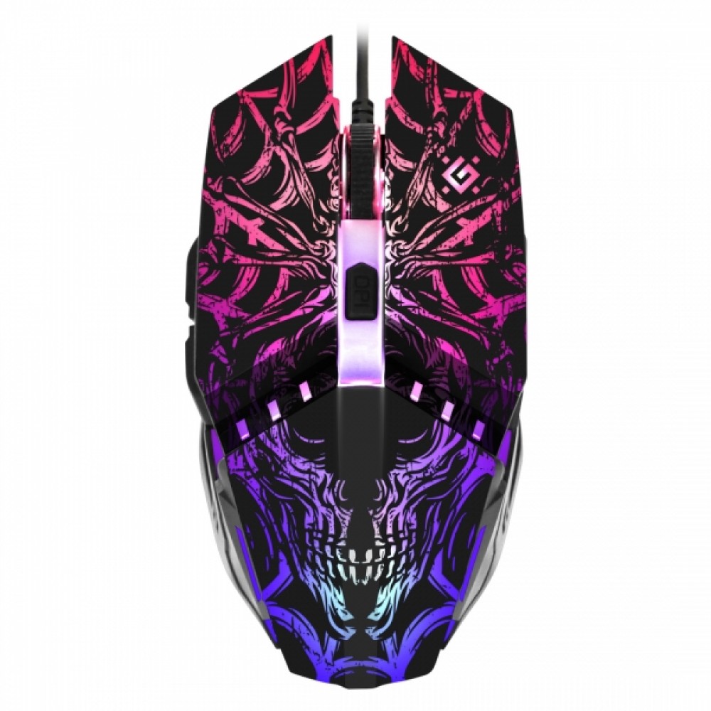 DEFENDER GM-670L PROTOTYPE GAMING WIRED OPTICAL MOUSE RGB 2400dpi