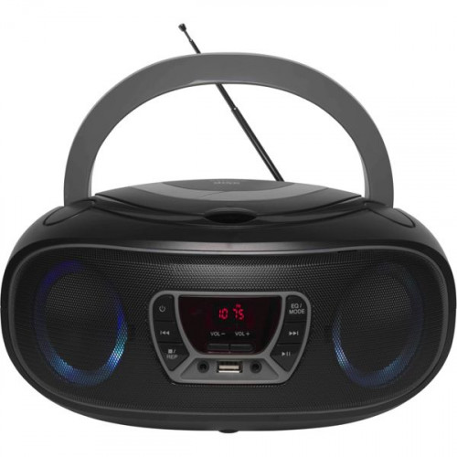 Denver Φορητό Ηχοσύστημα TCL-212BT με Bluetooth / CD / USB / Ραδιόφωνο σε Γκρι