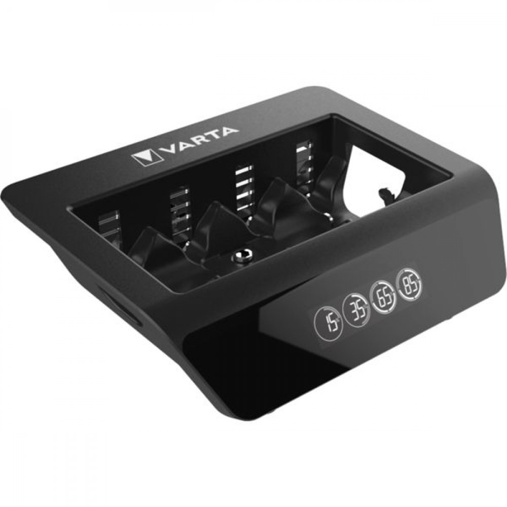 Varta LCD Universal Charger 4 Μπαταριών Ni-MH Μεγέθους AA/AAA/9V/D