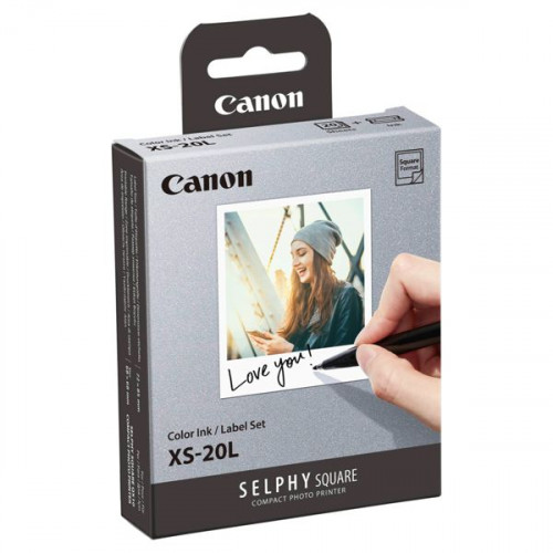 Canon XS-20L Φωτογραφικό Χαρτί Selphy Square 7.2x8.5 για Εκτυπωτές Inkjet 20 Φύλλα