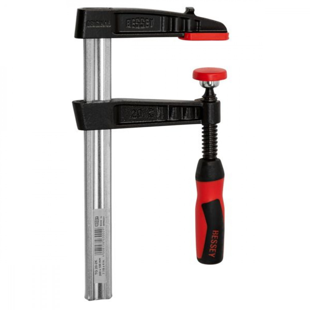 Bessey TG20-2K Σφιγκτήρας Τύπου F με Μέγιστο Άνοιγμα 200mm