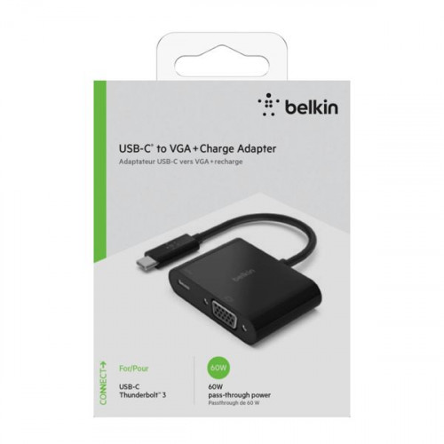 Belkin Μετατροπέας USB-C male σε VGA female (AVC001btBK)