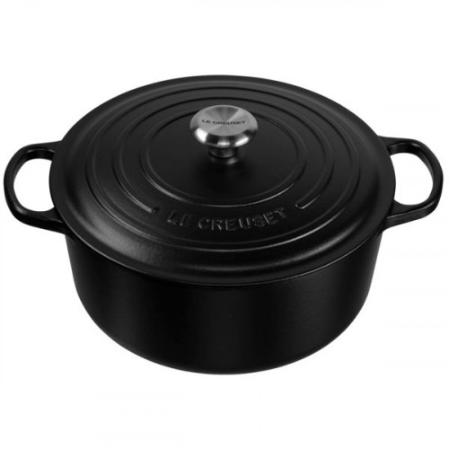 Le Creuset Signature Βαθιά Κατσαρόλα από Μαντέμι 28cm BlackΚωδικός: 21177280000430