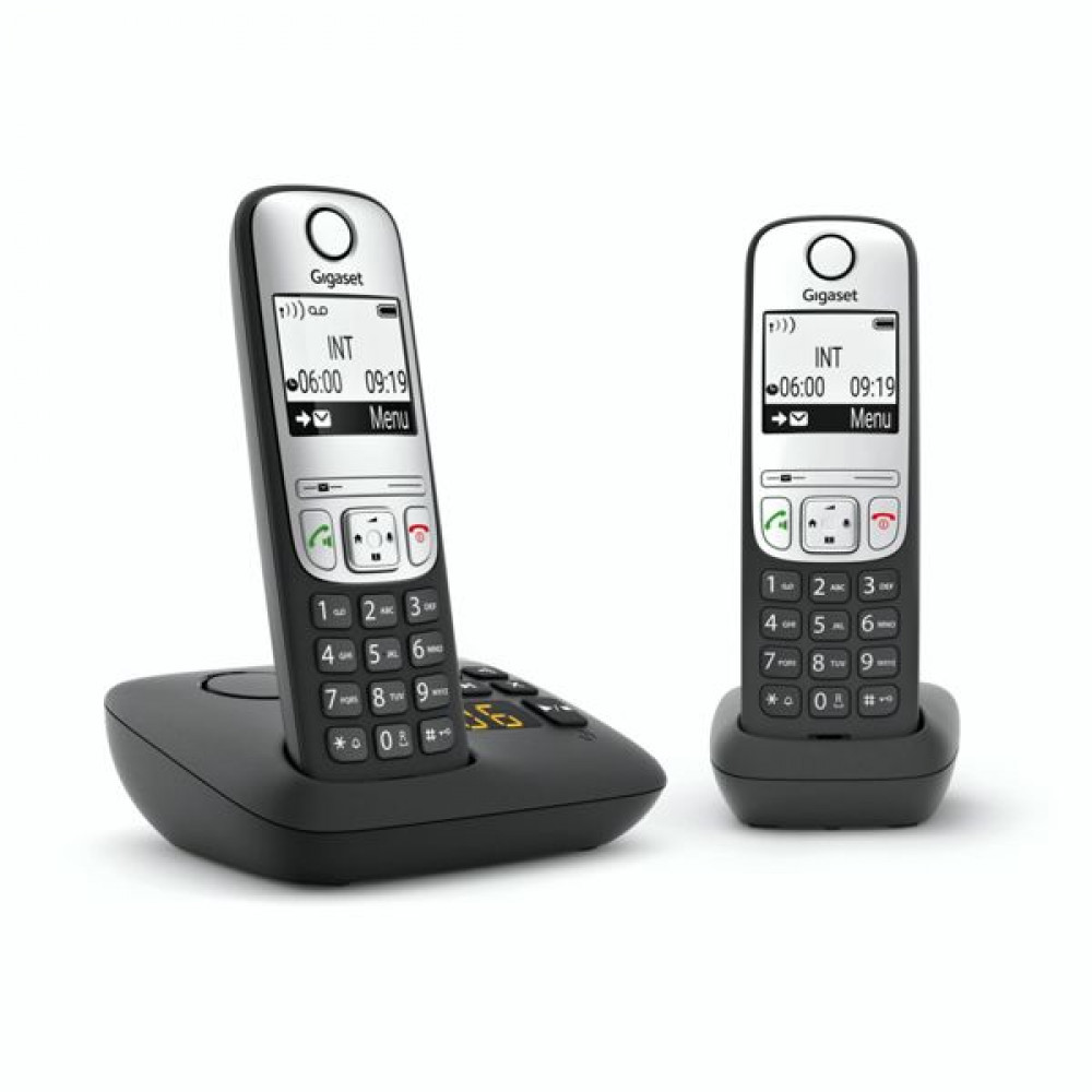 Gigaset A690 A Duo Ασύρματο Τηλέφωνο Duo με Aνοιχτή Aκρόαση
