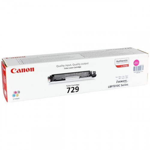 Canon 729 Toner Laser Εκτυπωτή Ματζέντα 1000 Σελίδων (4368B002)