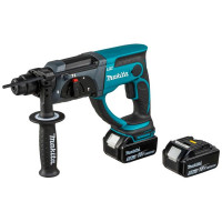 Makita DHR202RTJ Κρουστικό Σκαπτικό Μπαταρίας 18V με SDS Plus
