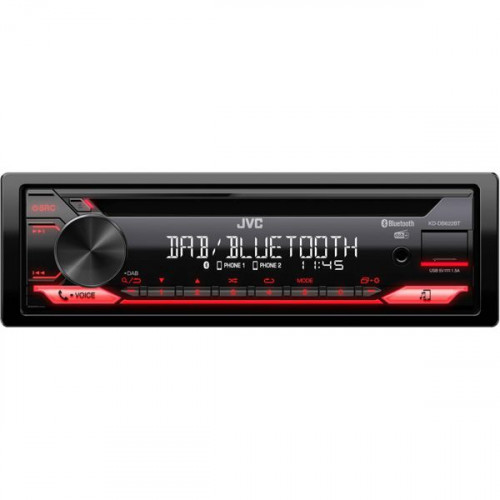 JVC Ηχοσύστημα Αυτοκινήτου Universal 1DIN (Bluetooth/USB/AUX) με Αποσπώμενη ΠρόσοψηΚωδικός: KD-DB622BT-ANT